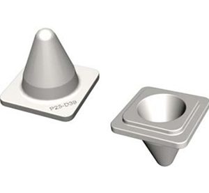 2.5″ Cast Steel Stacking Cap with Round Pin.