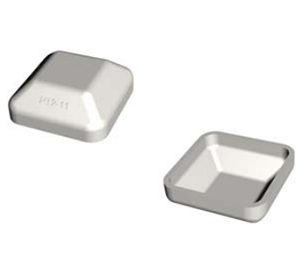 2″ Stamped Steel Stacking Cap.